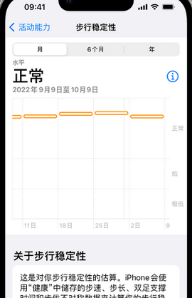 洛阳iPhone手机维修如何在iPhone开启'步行稳定性通知'