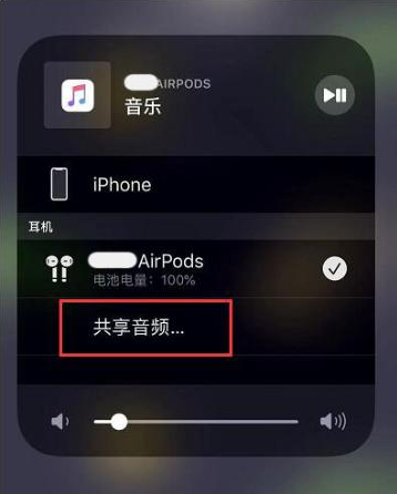 洛阳苹果14音频维修点分享iPhone14音频共享设置方法 