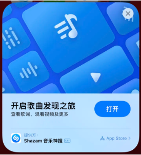 洛阳苹果14维修站分享iPhone14音乐识别功能使用方法 