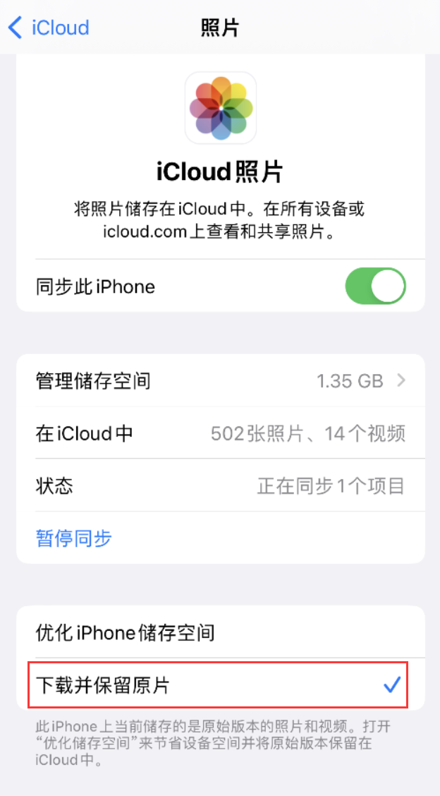 洛阳苹果手机维修分享iPhone 无法加载高质量照片怎么办 