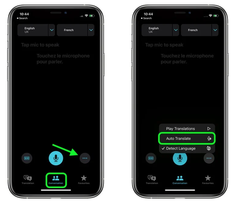 洛阳苹果手机维修分享iOS 15 “翻译” App 新改进 
